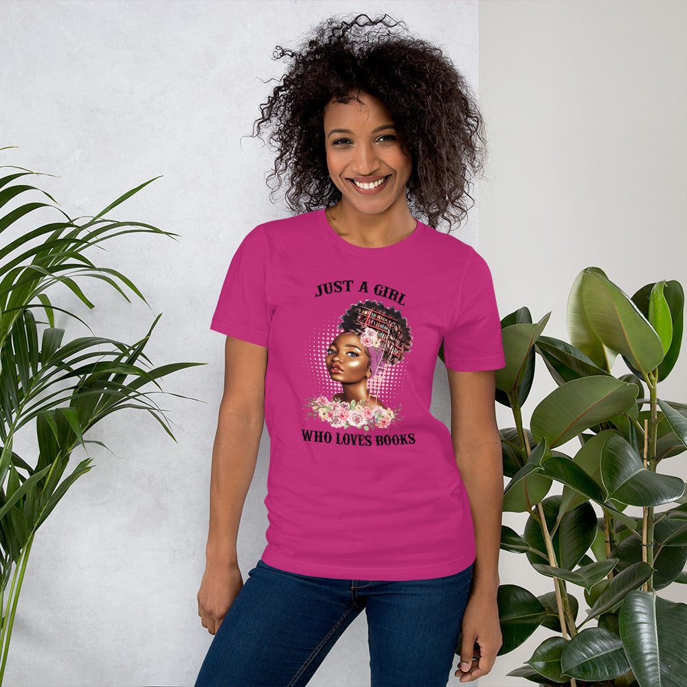 Just a Girl who Loves Books T-Shirt