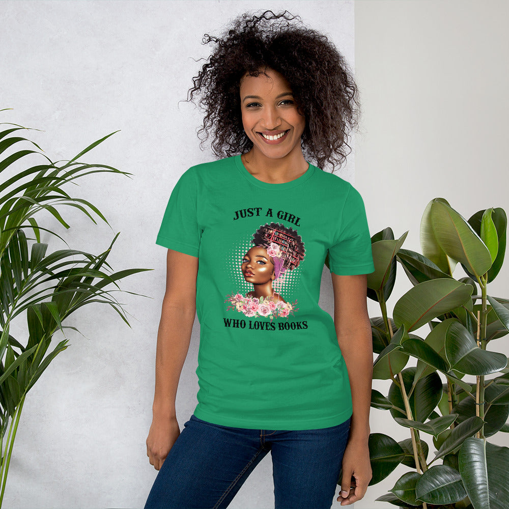 Just a Girl who Loves Books T-Shirt
