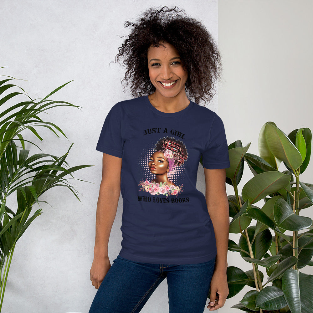 Just a Girl who Loves Books T-Shirt