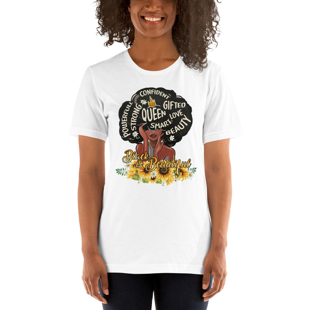 Black is Beautiful (Sunflowers) T-Shirt
