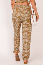 Load image into Gallery viewer, Floral Smocked Waist Pants
