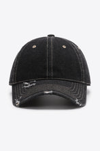 Load image into Gallery viewer, Distressed Adjustable Baseball Cap
