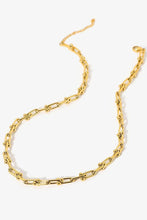 Load image into Gallery viewer, 18K Stainless Steel U-Shape Chain Necklace

