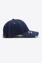 Load image into Gallery viewer, Distressed Adjustable Baseball Cap
