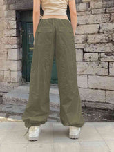 Load image into Gallery viewer, Drawstring Waist Pants with Pockets
