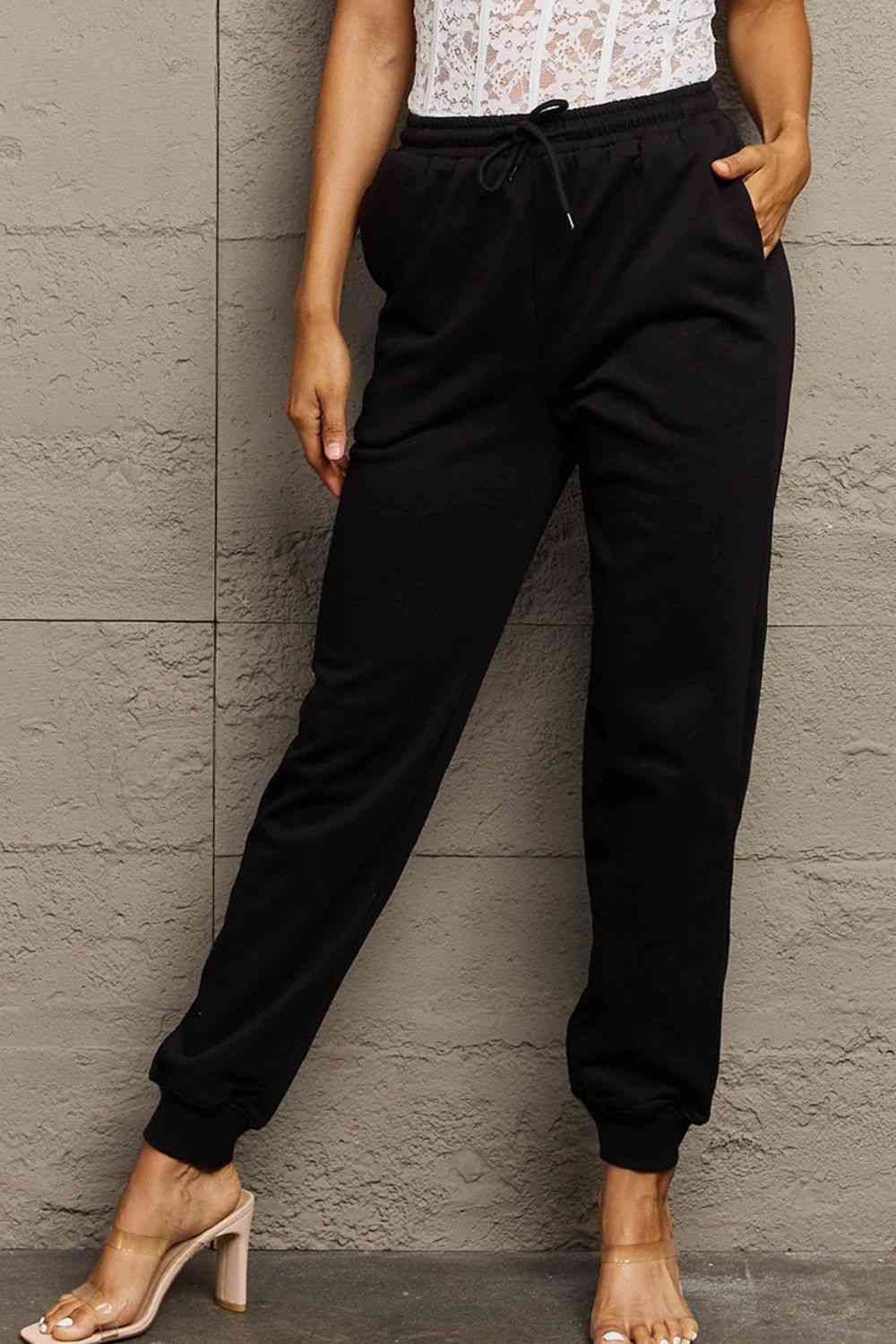 Simply Love Full Size Drawstring Sweatpants