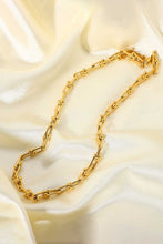 Load image into Gallery viewer, 18K Stainless Steel U-Shape Chain Necklace
