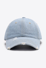 Load image into Gallery viewer, Distressed Adjustable Baseball Cap
