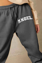 Load image into Gallery viewer, Simply Love Simply Love Full Size Drawstring Angel Graphic Long Sweatpants

