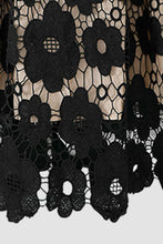 Load image into Gallery viewer, Floral Lace A-Line Skirt
