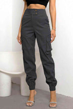 Load image into Gallery viewer, High Waist Cargo Pants

