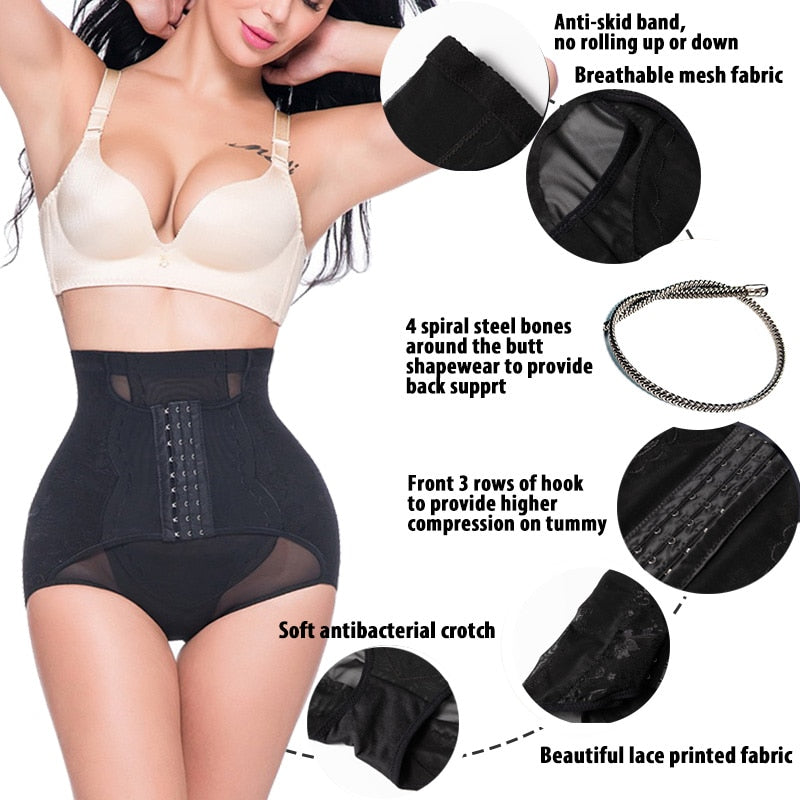 Waist Trainer, Body Shaper, and  Butt Lifter all in ONE!