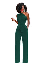 Load image into Gallery viewer, One Shoulder Jumpsuit
