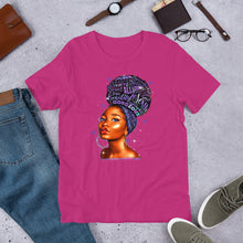 Load image into Gallery viewer, Purple Hoops &amp; High Puffs T-Shirt
