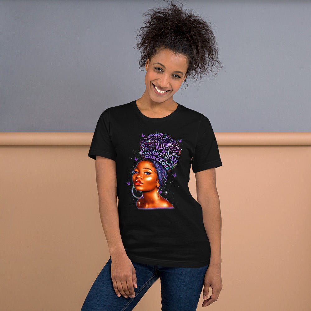 Purple Hoops & High Puffs T-Shirt