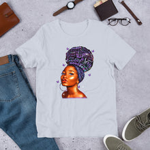 Load image into Gallery viewer, Purple Hoops &amp; High Puffs T-Shirt
