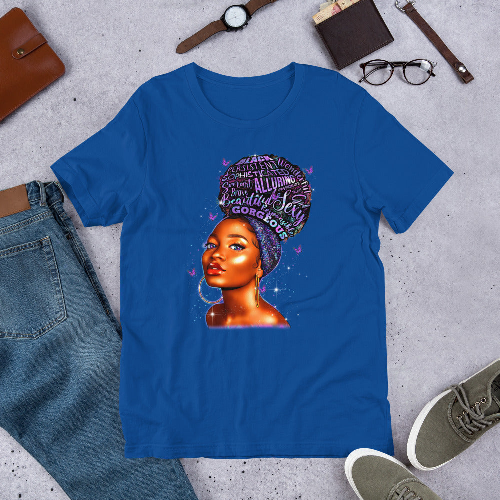 Purple Hoops & High Puffs T-Shirt