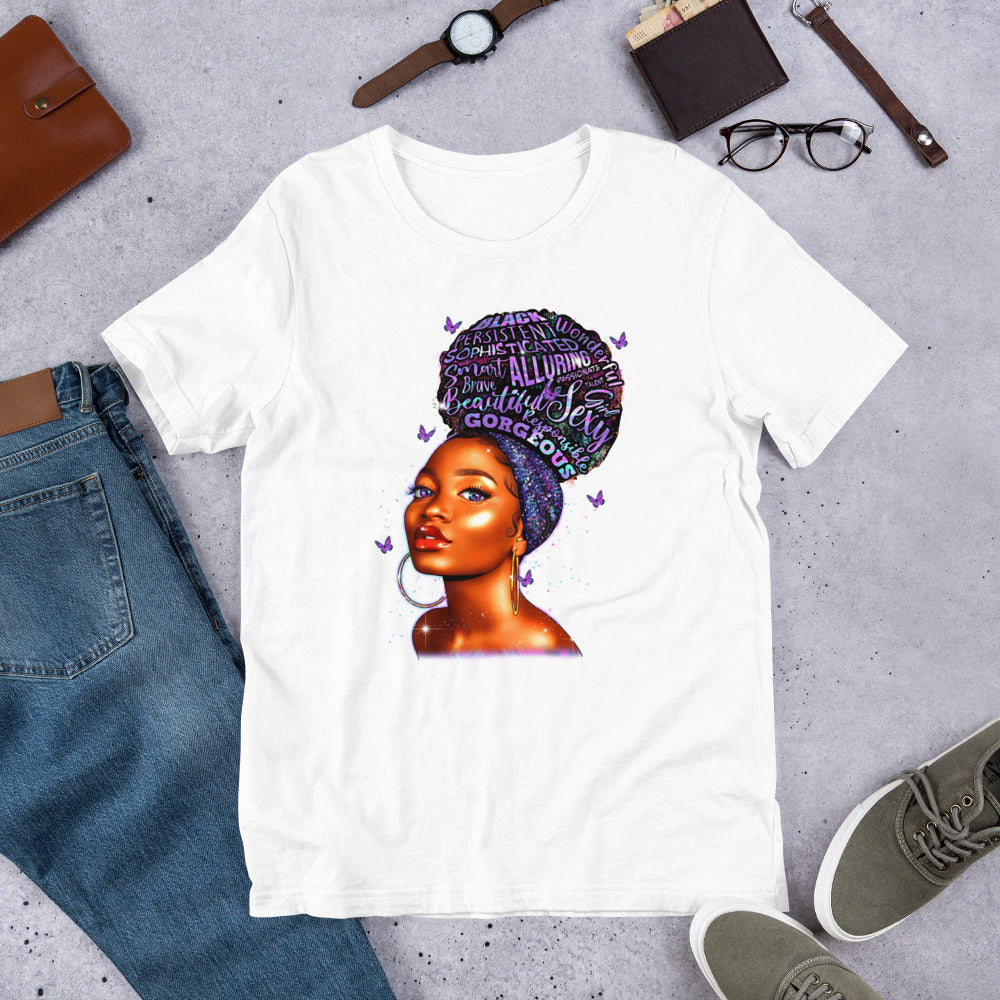 Purple Hoops & High Puffs T-Shirt