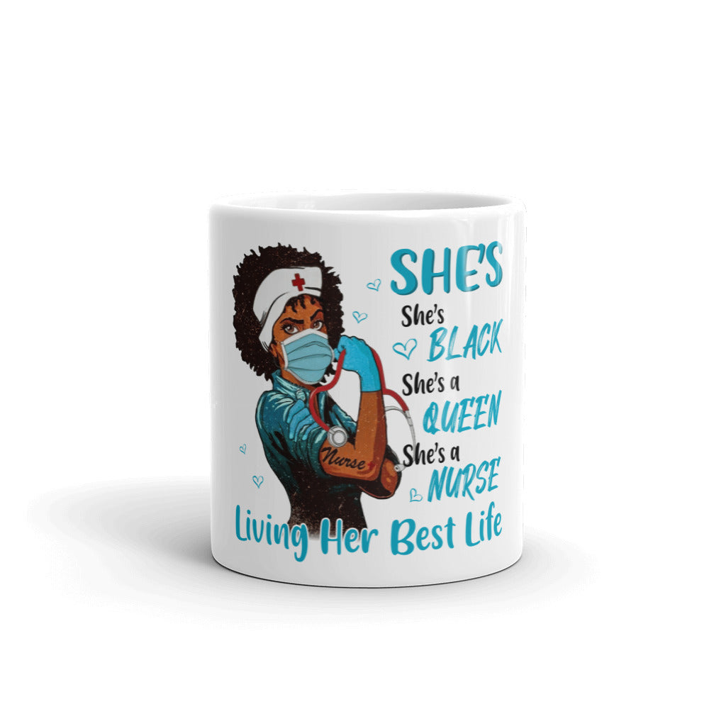 Black Nurse Mug