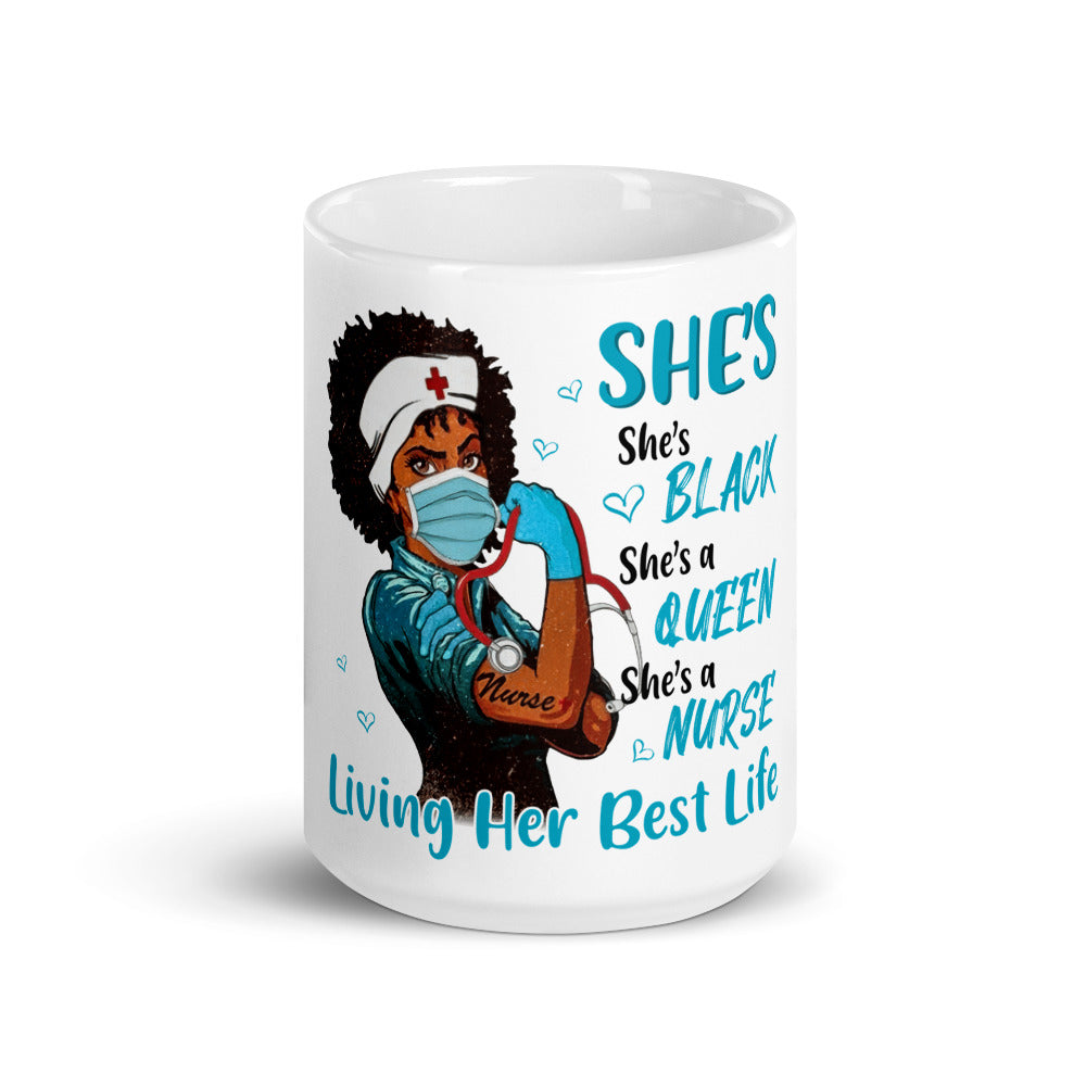 Black Nurse Mug